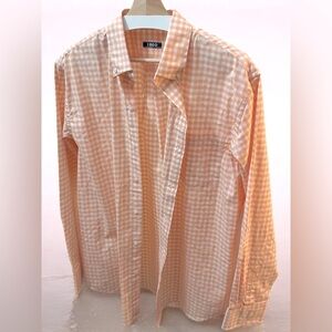 Izod | Performance Comfort Long Sleeve Gingham Button Down Shirt | Large | NWT🏷️